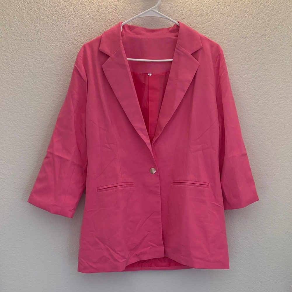 Women's Pink Blazer